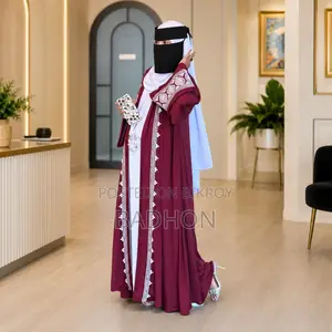 Rose Arabian Burqa