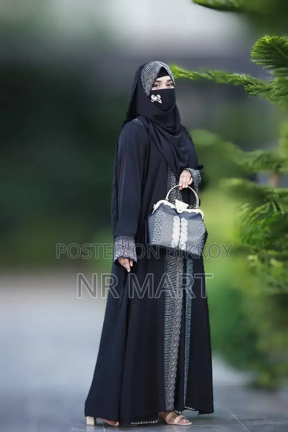 Dubai Stone Burqa | Full Set