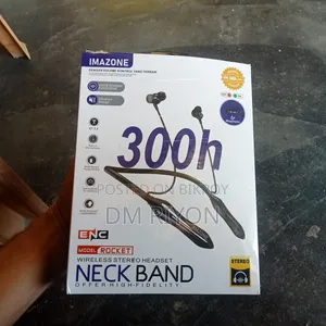 Enc, Model Rocet. Wireless Stereo Headset Neckband. Imazone, Dengan