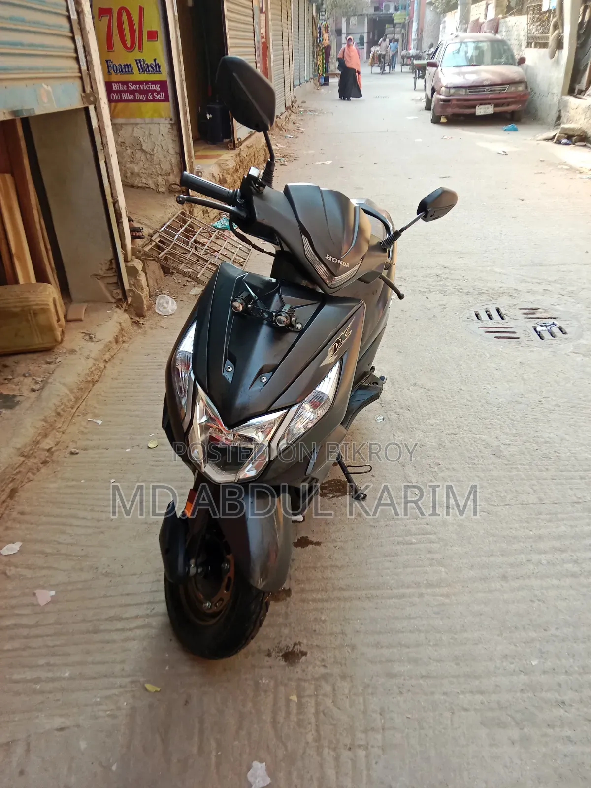 New Honda Dio 2022 Gray