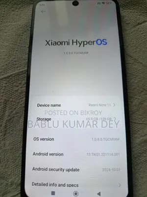 Xiaomi Redmi Note 11 128 GB Blue