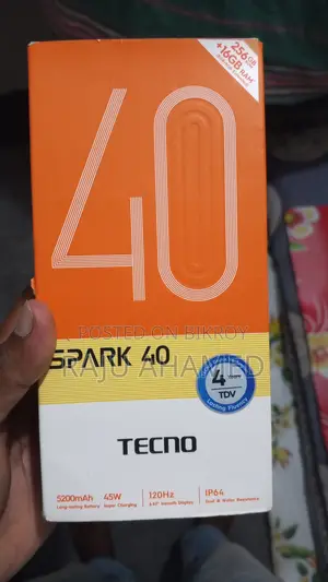 Tecno Spark 40 256 GB Blue