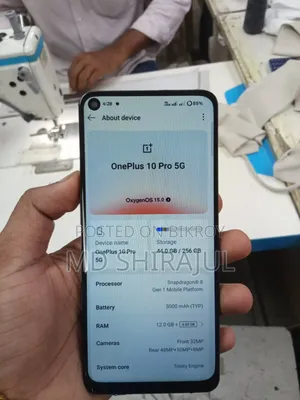 OnePlus 10 Pro 256 GB Black