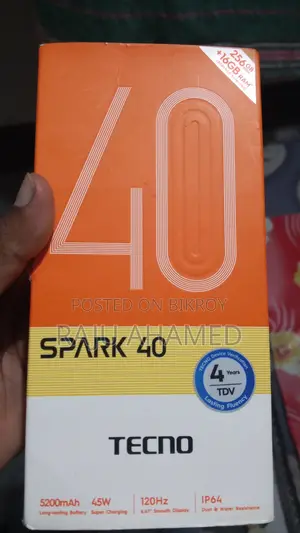 Tecno Spark 40 256 GB Blue