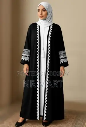 Ayesha Embroidery Burqa | Full Set