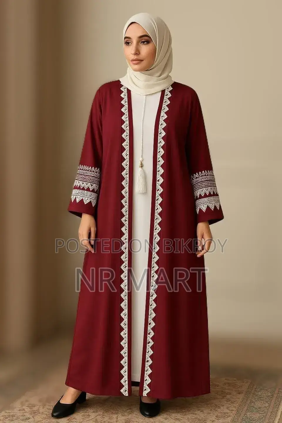 Ayesha Embroidery Burqa | Full Set