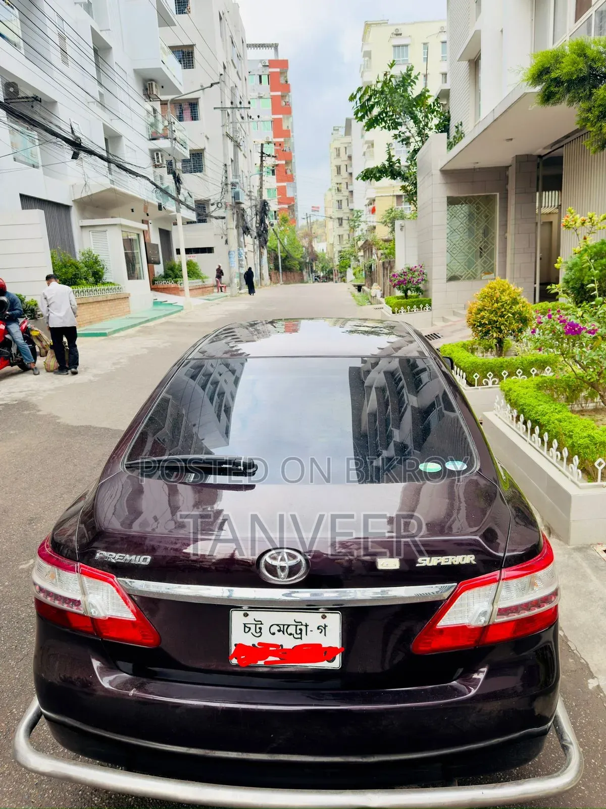 Toyota Premio 2010 Maroon