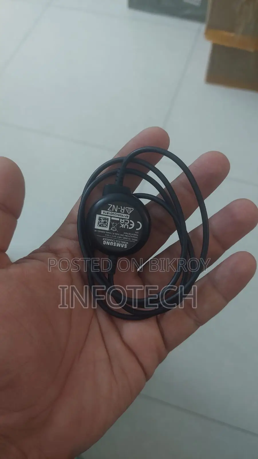 Samsung Galaxy Watch 4 R870 44mm Smartwatch Amoled Display Black Used