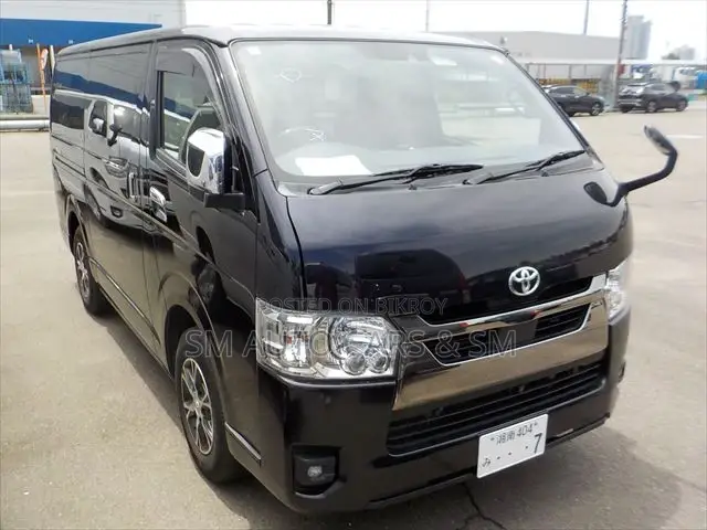 Toyota HiAce 2024 Black