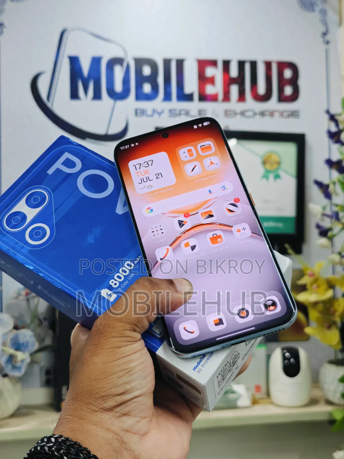 New Tecno Pova Curve 2 5G 256 GB Silver