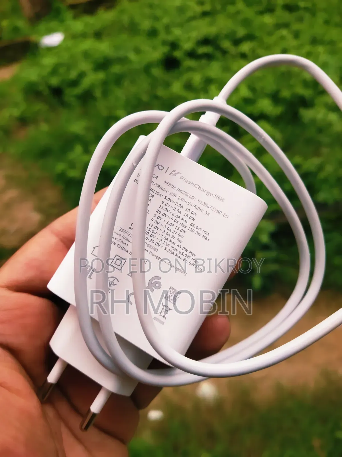 Vivo Original Flash Charger 120w