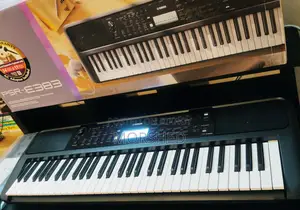 YAMAHA PSR E-383 61 Keys Touch-Sensitive Keyboard With MIDI