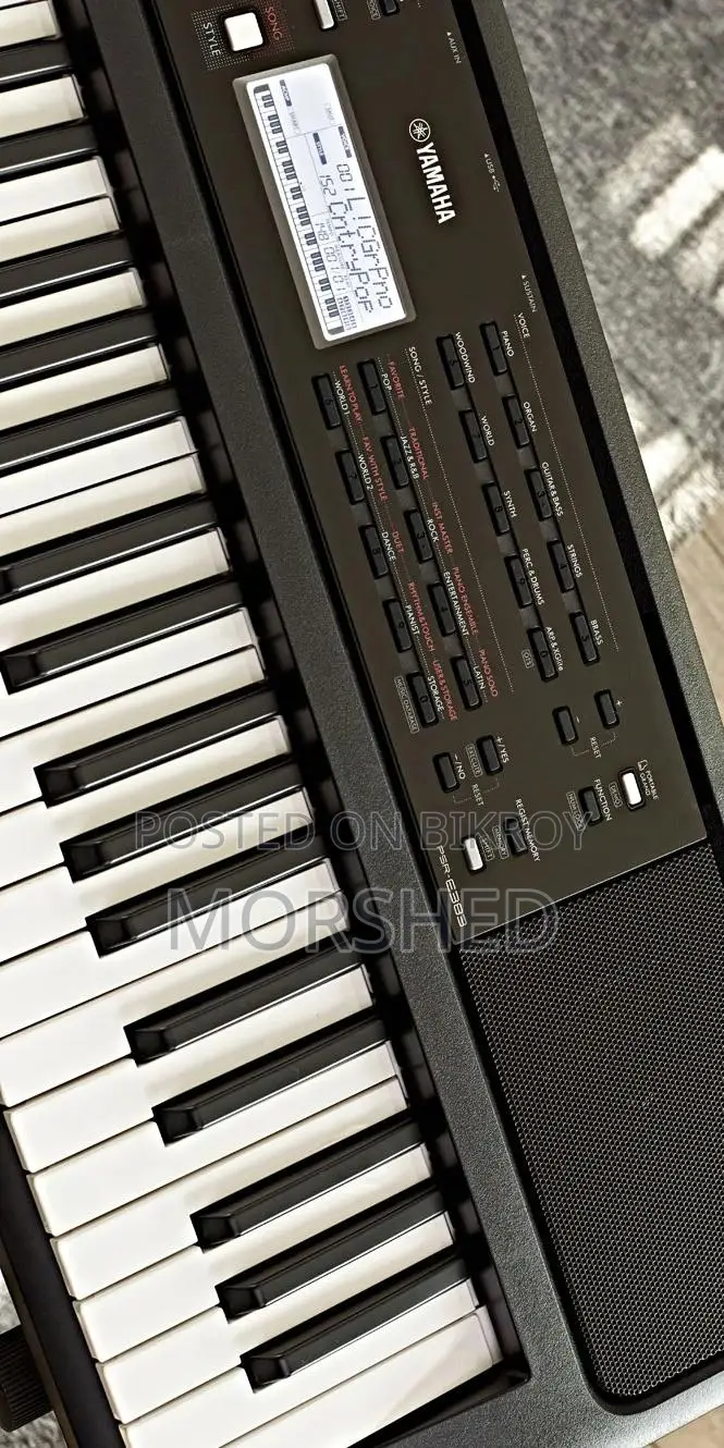 YAMAHA PSR E-383 61 Keys Touch-Sensitive Keyboard With MIDI