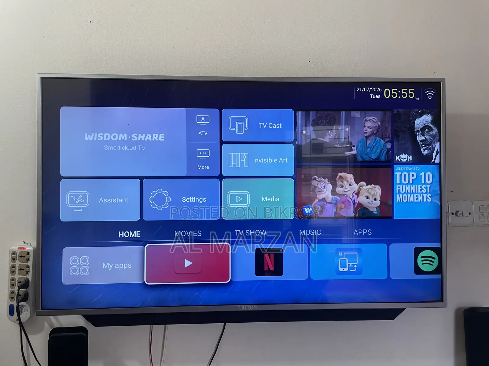 Triton TV 55 Inch