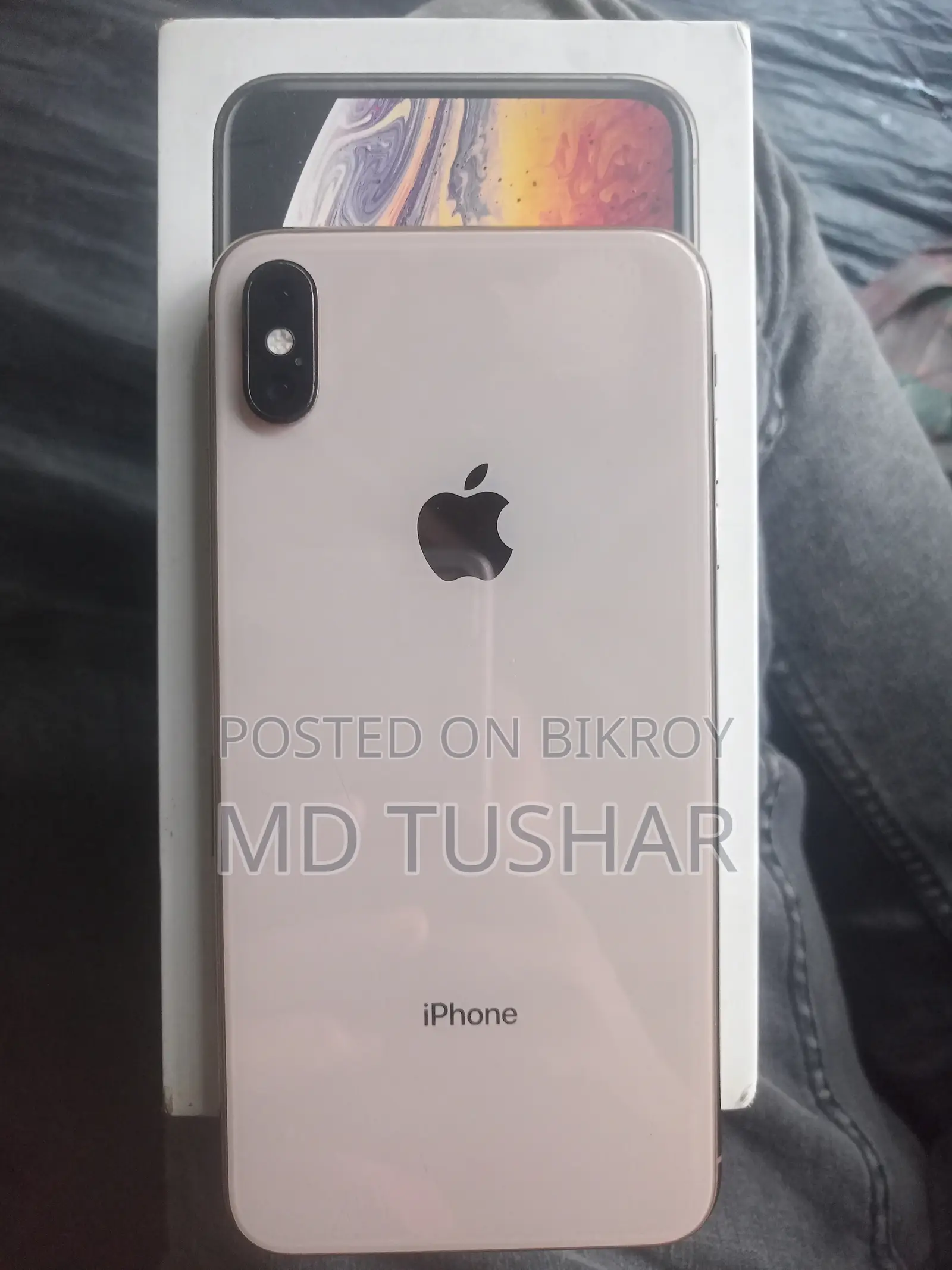 অ্যাপল আইফোন এক্সএস ম্যাক্স ২৫৬ জিবি গোল্ড