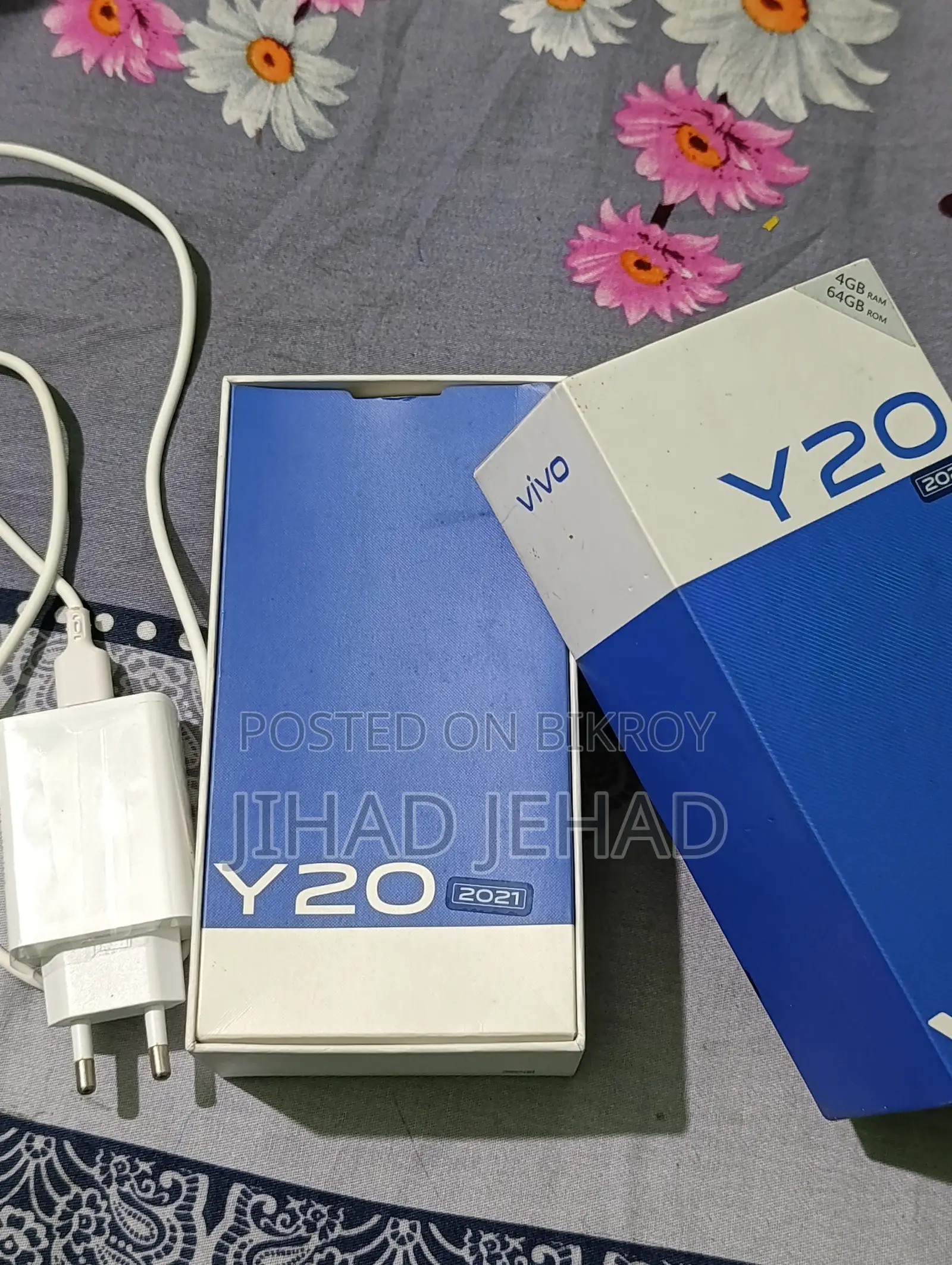 Vivo Y20 64 GB Gray