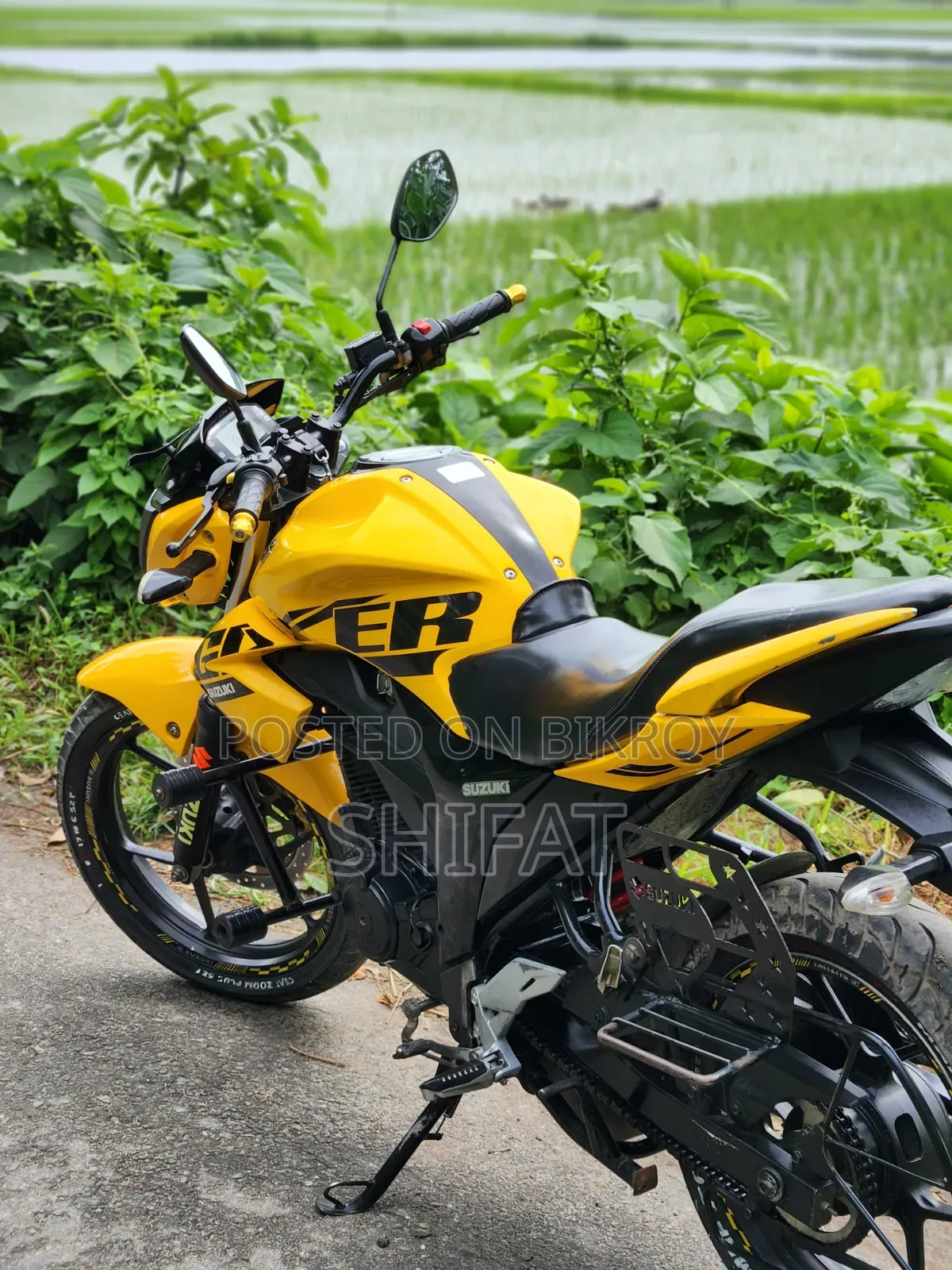 সুজুকি জিক্সার মনোটোন ২০২২ হলুদ