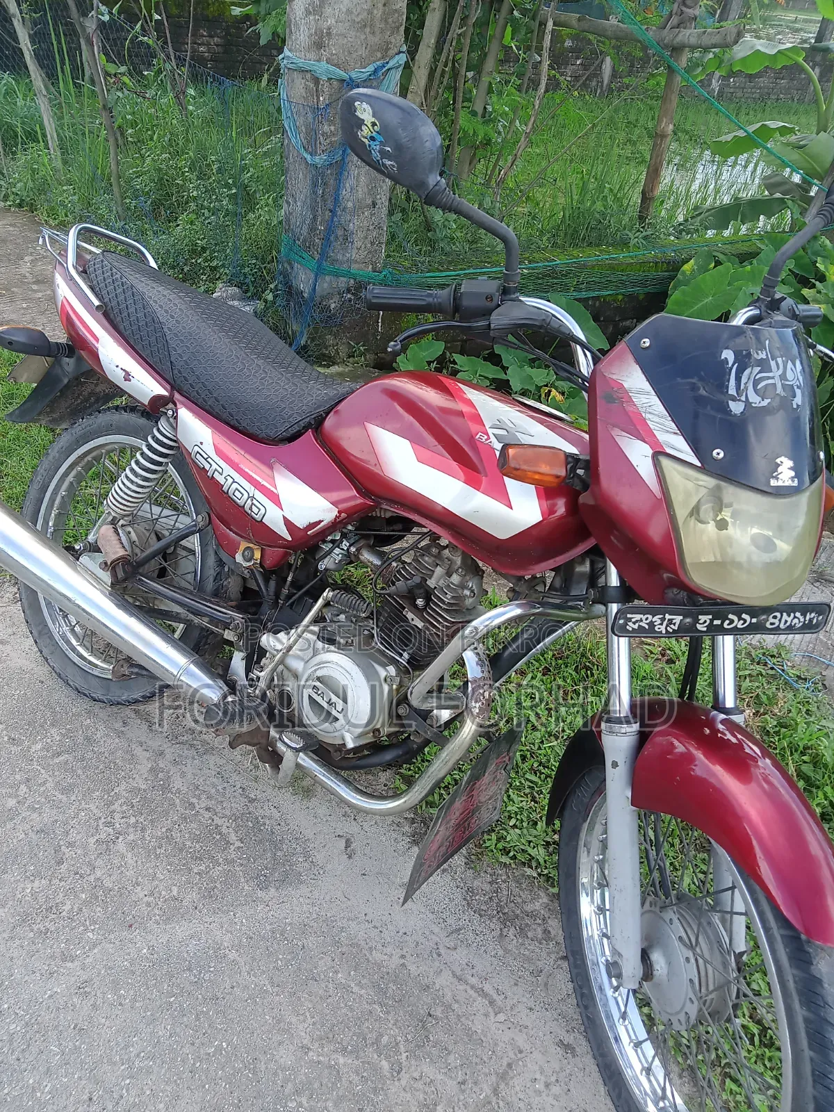 Bajaj CT 100 2006 Red