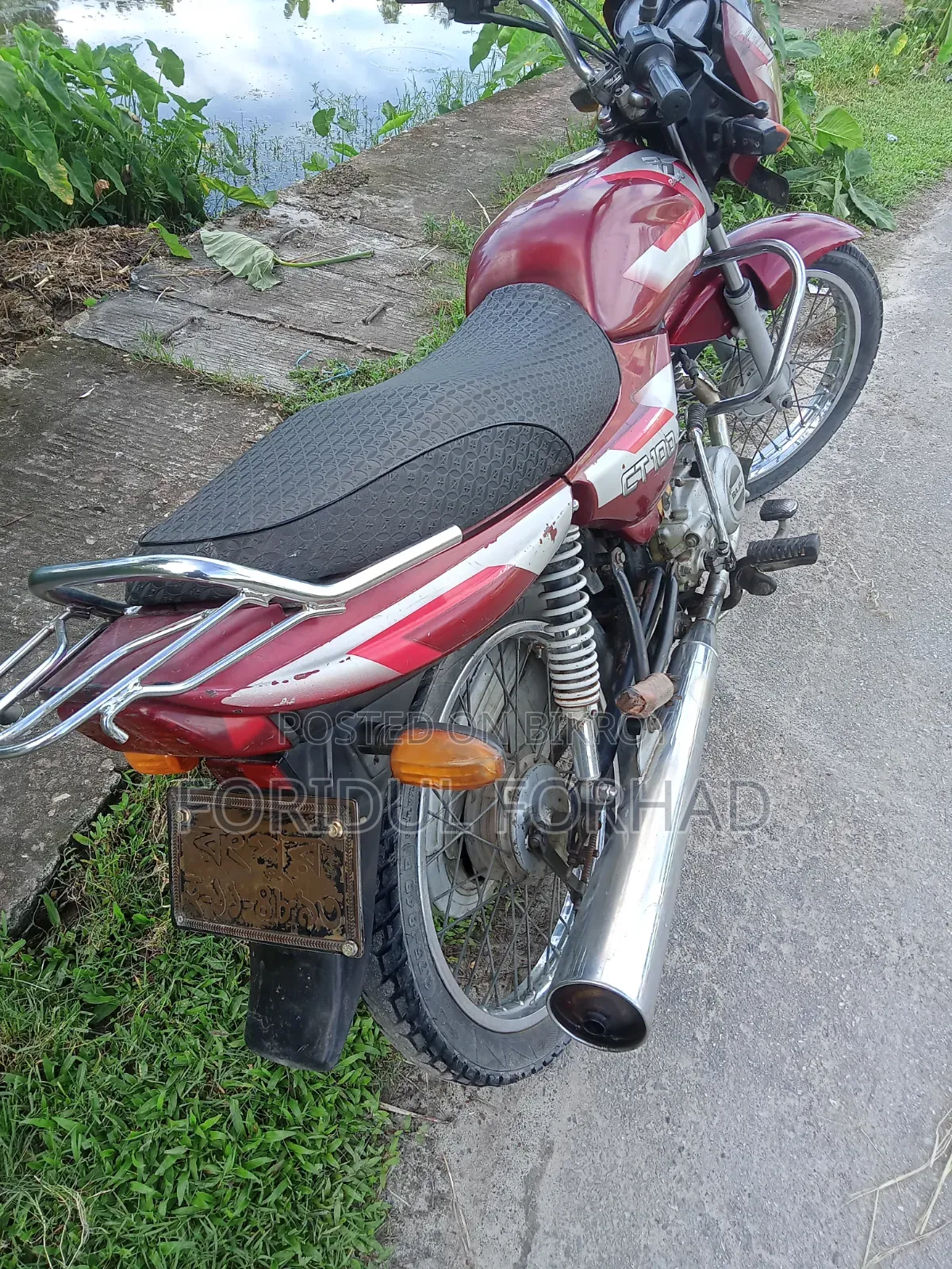 Bajaj CT 100 2006 Red