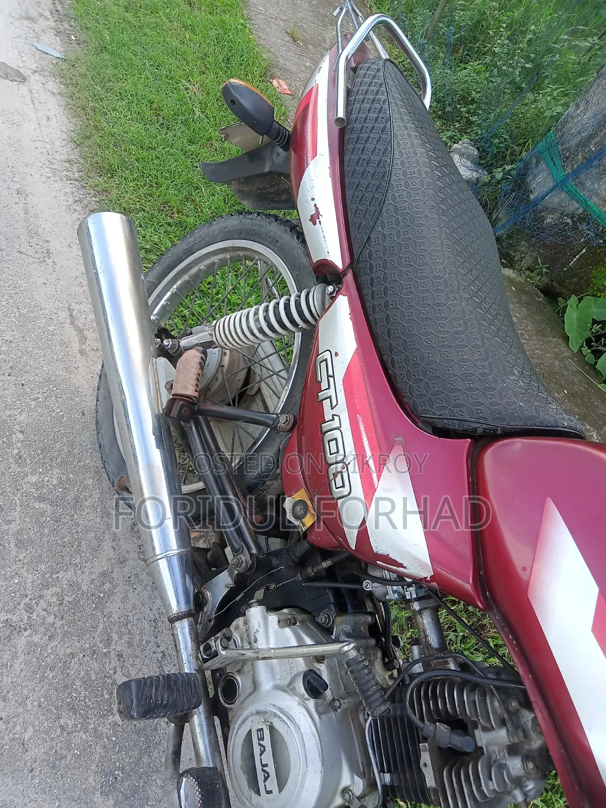 Bajaj CT 100 2006 Red