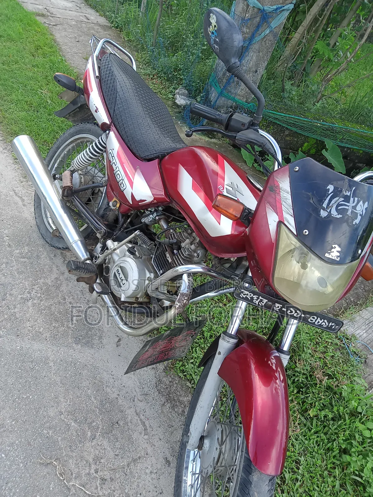 Bajaj CT 100 2006 Red