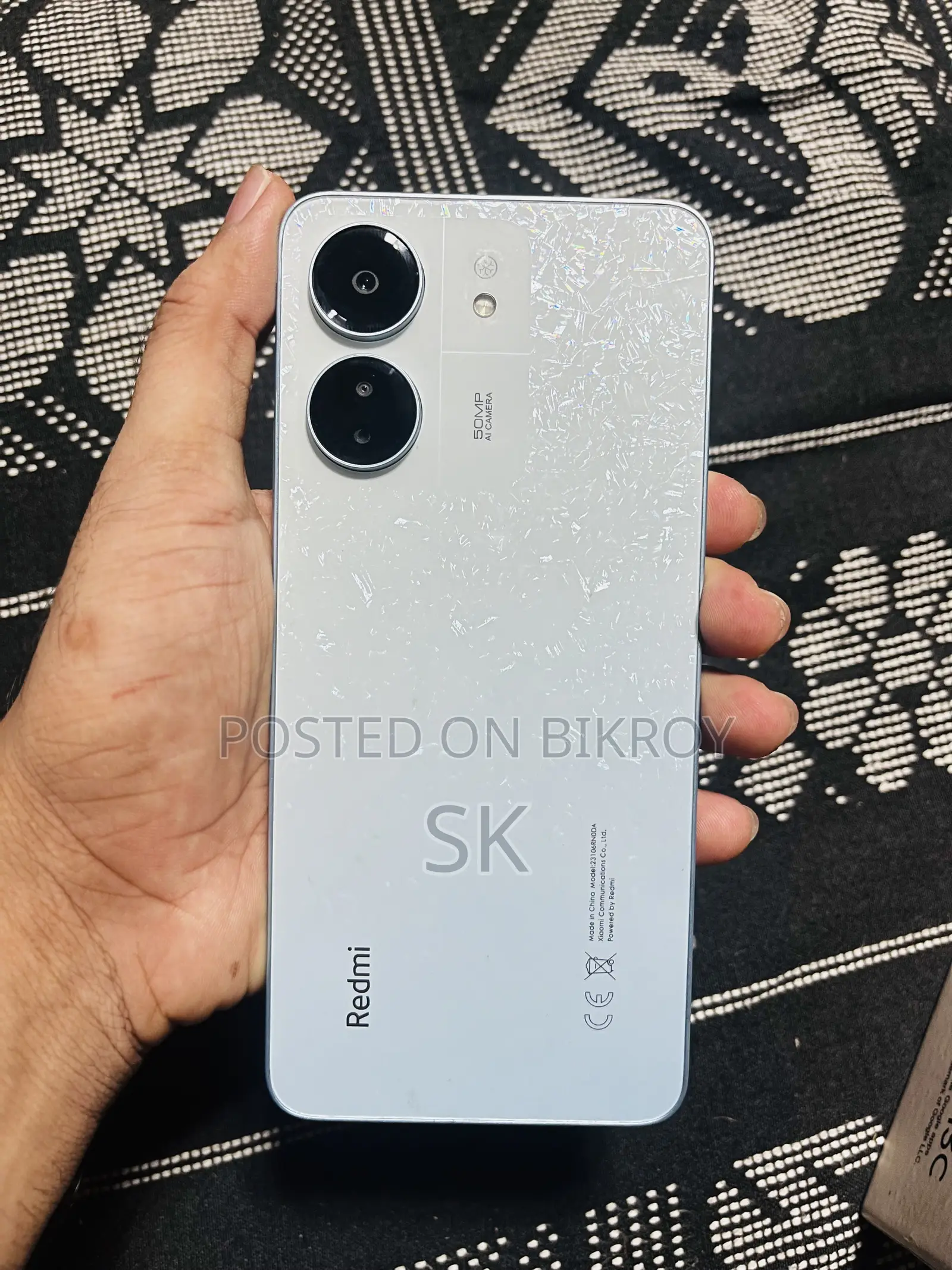 শাওমি রেডমি ১৩সি ২৫৬ জিবি হোয়াইট
