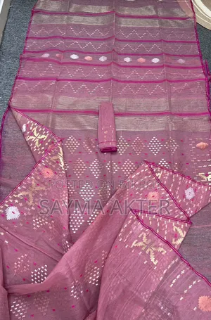 Silk Jamdani Saree