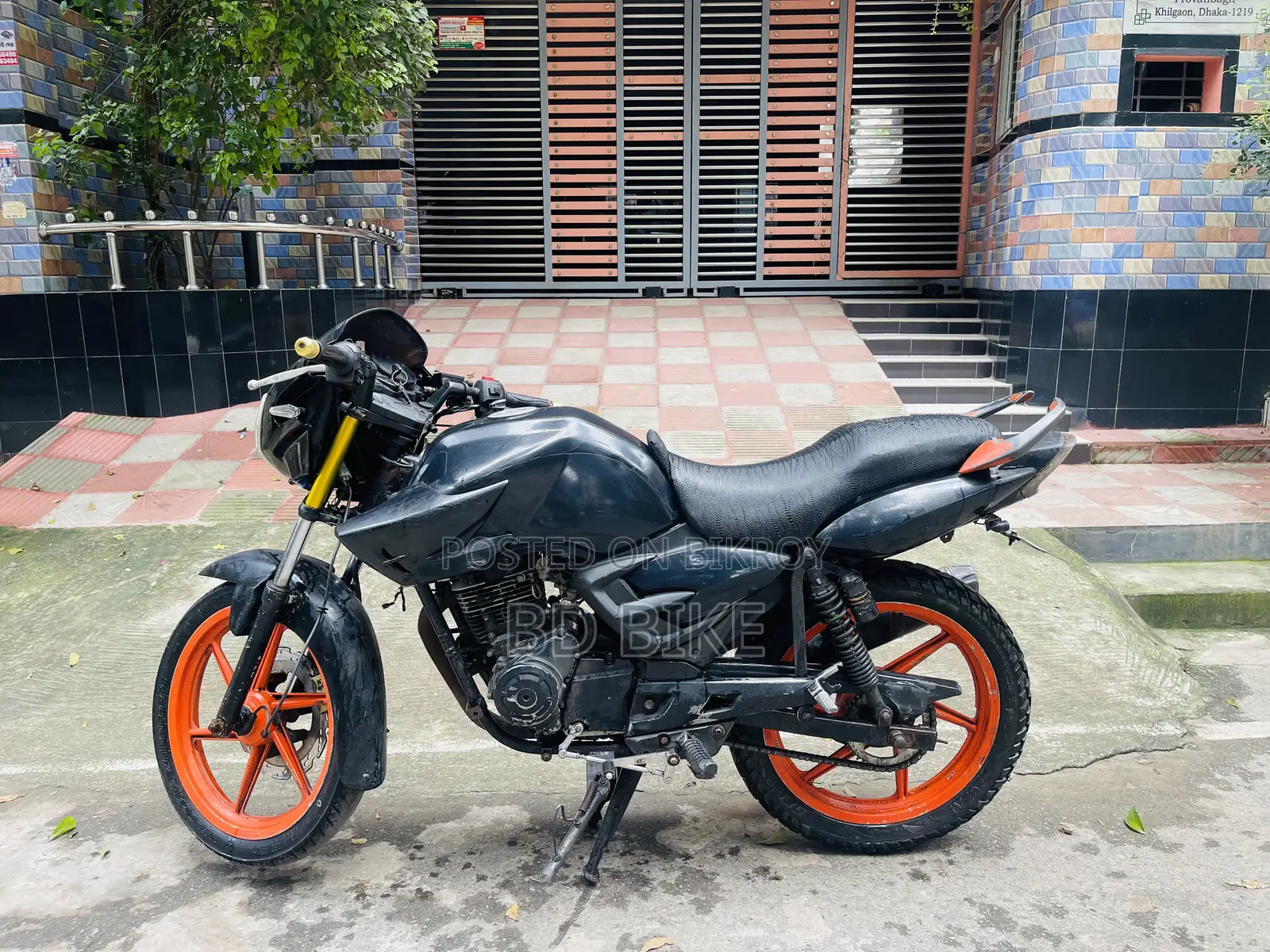 TVS Apache RTR 160 2V 2012 Black