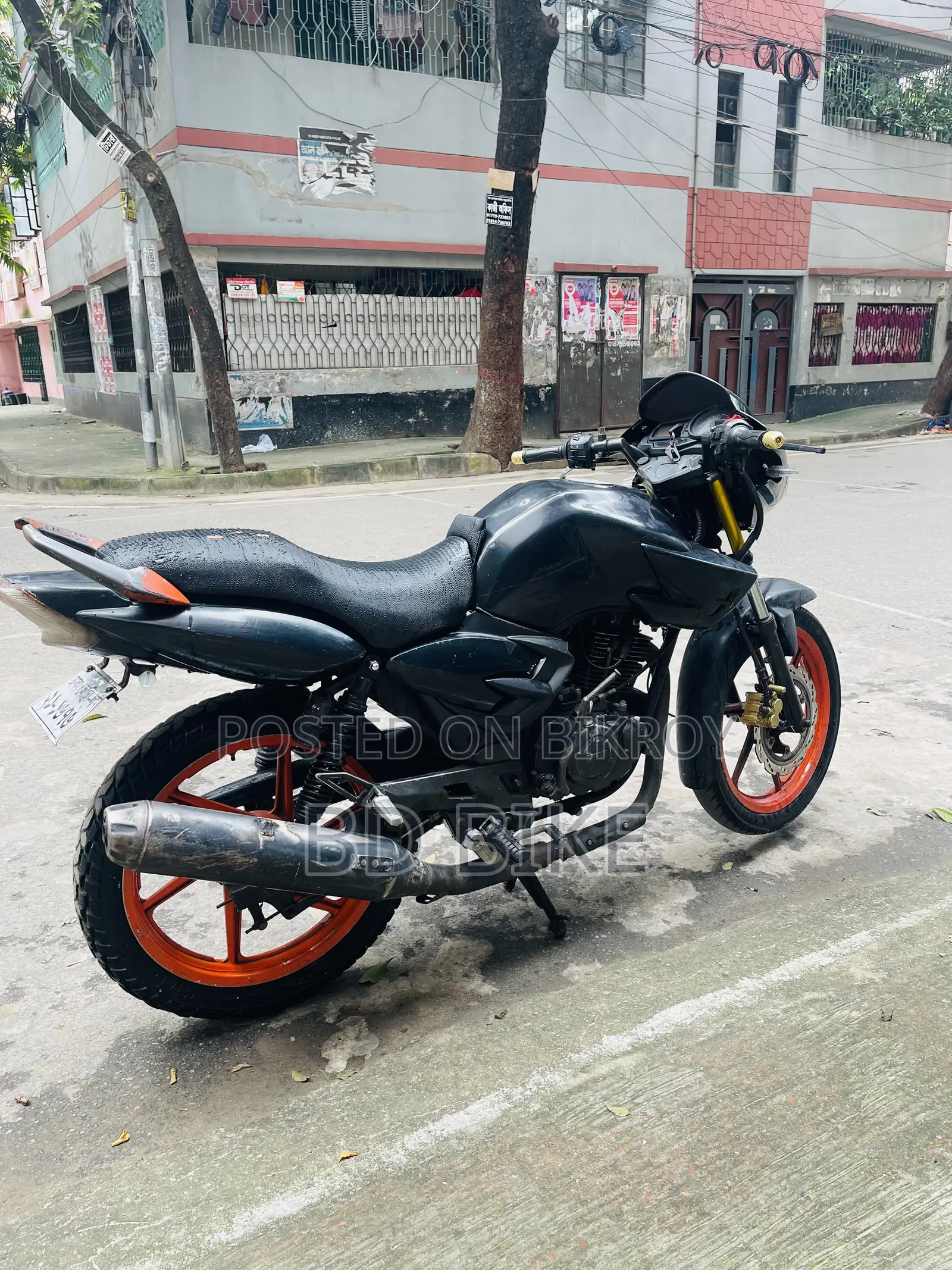 TVS Apache RTR 160 2V 2012 Black