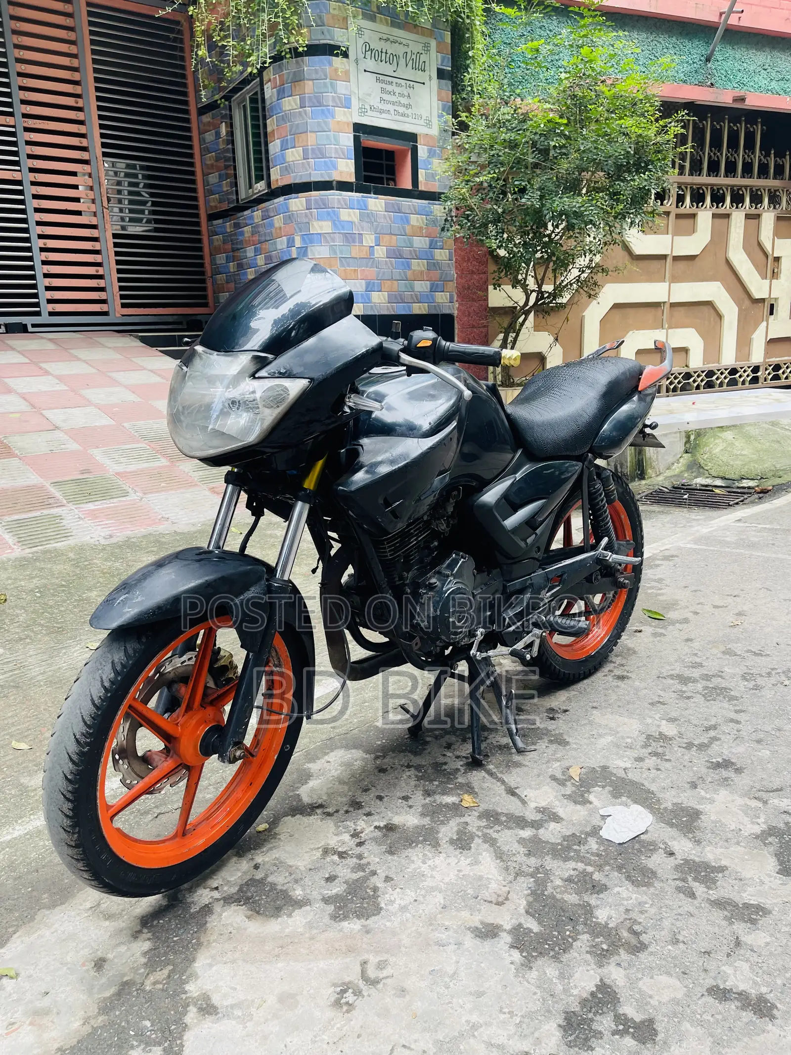 TVS Apache RTR 160 2V 2012 Black