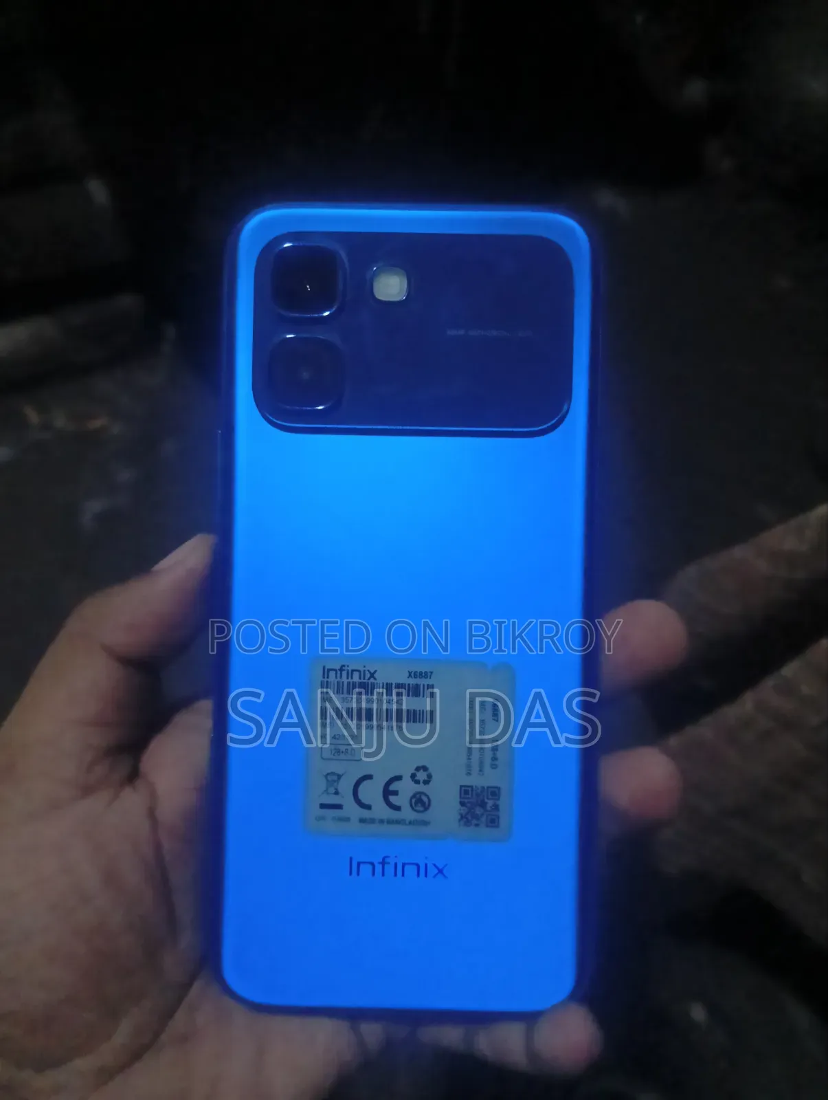Infinix Note Edge 128 GB Blue