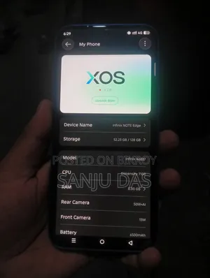 Infinix Note Edge 128 GB Blue