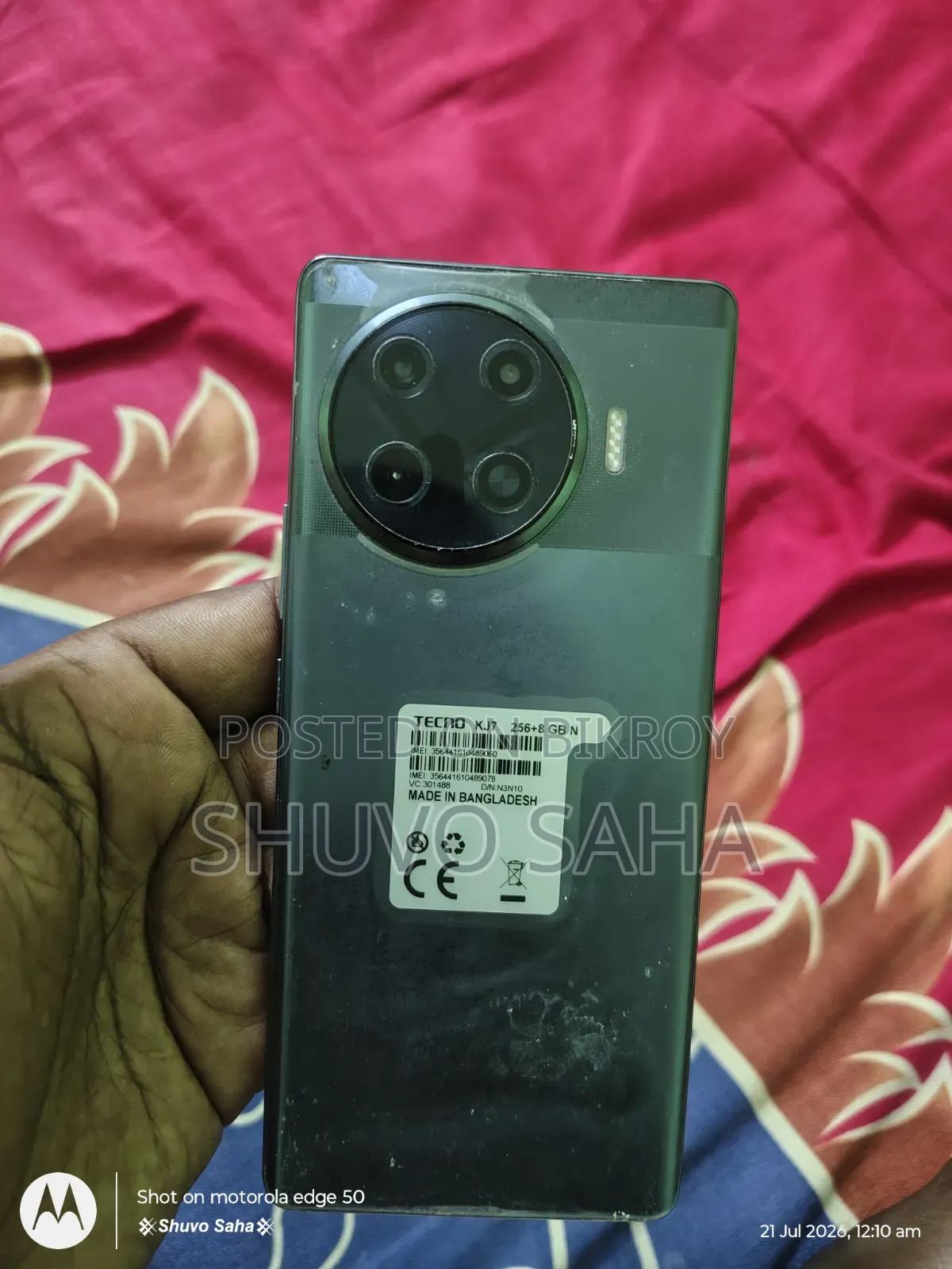 Tecno Spark 20 Pro Plus 256 GB Black