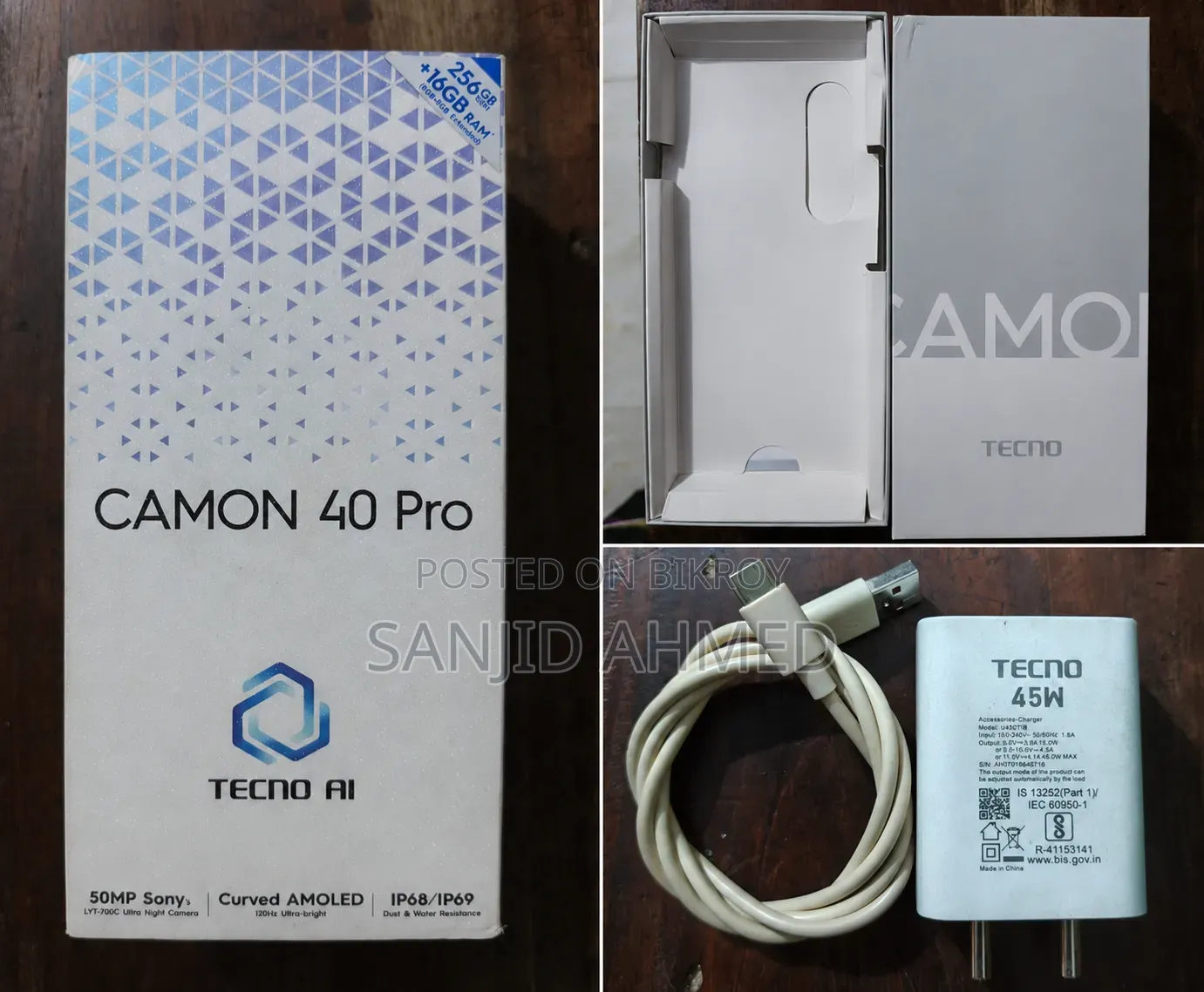 Tecno Camon 40 128 GB Green