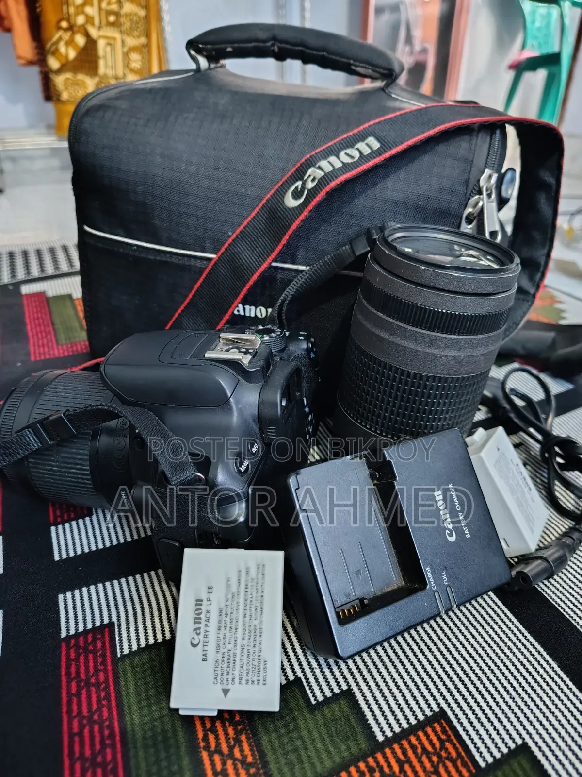 Canon EOS 700D Full Fresh Sell Post Location Santahar Bogura