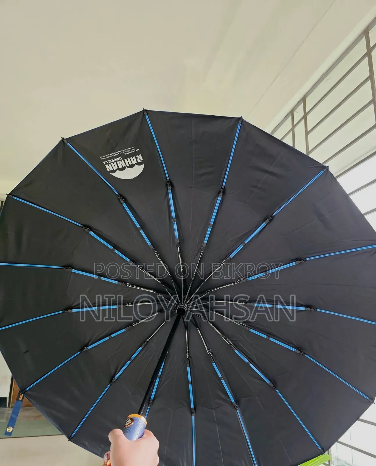 BMW Original 16-Rib Durable Umbrella