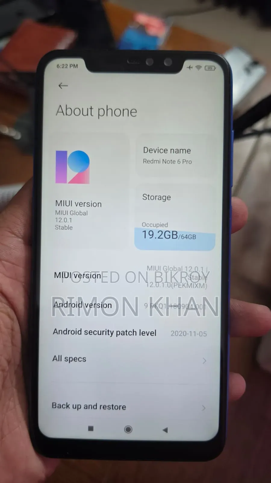 Xiaomi Redmi Note 6 Pro 64 GB Red
