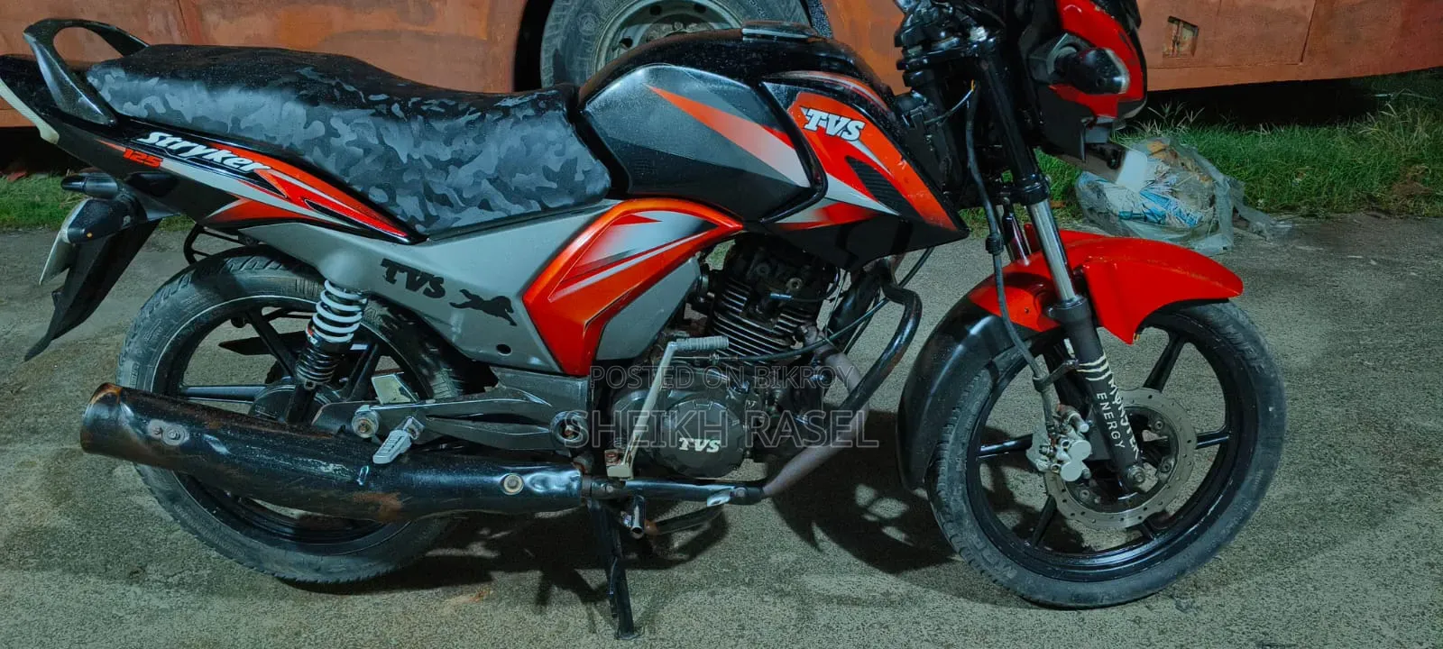 TVS Stryker 125 2018 Red