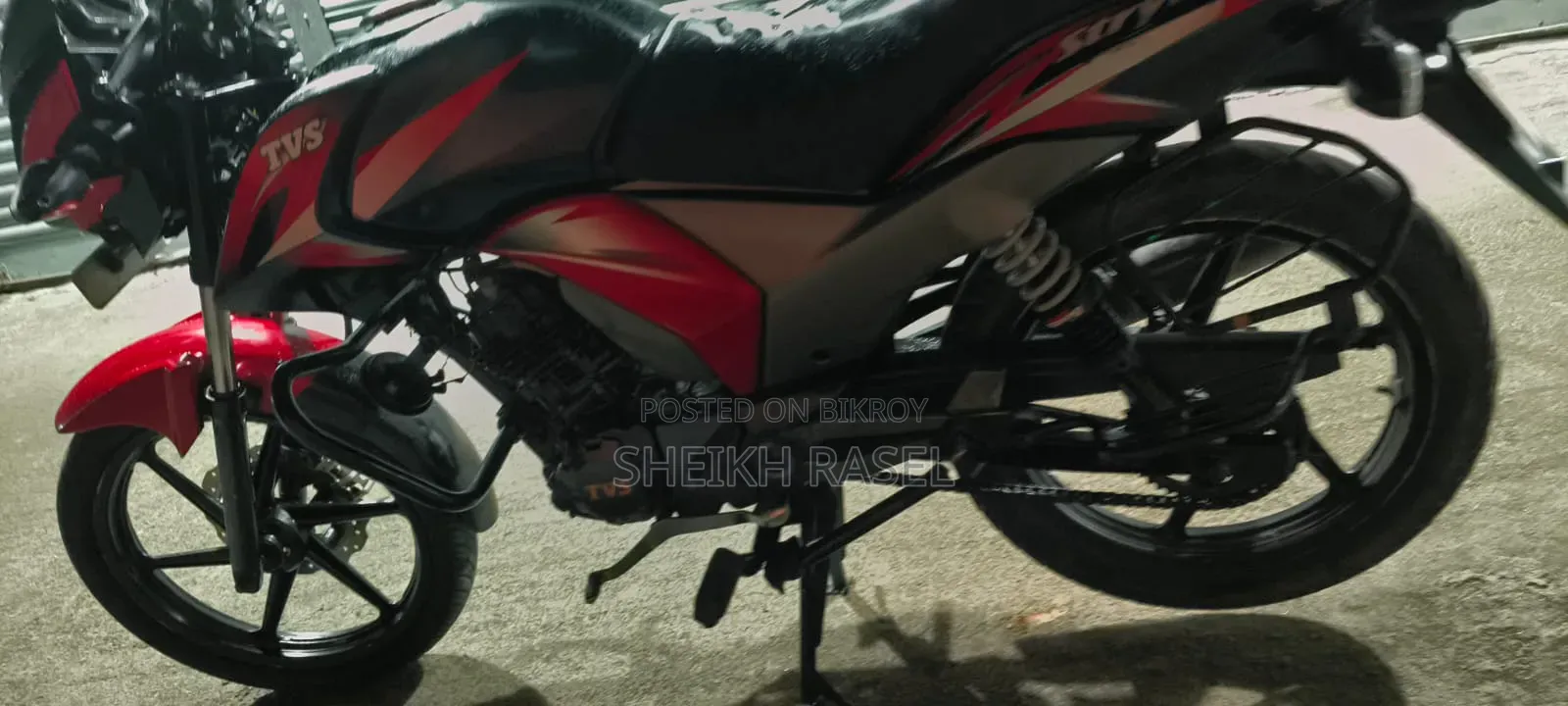 TVS Stryker 125 2018 Red