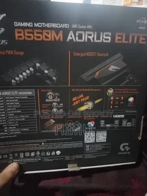 Gigabyte B550m Aorus Elite Amd Gaming Motherboard