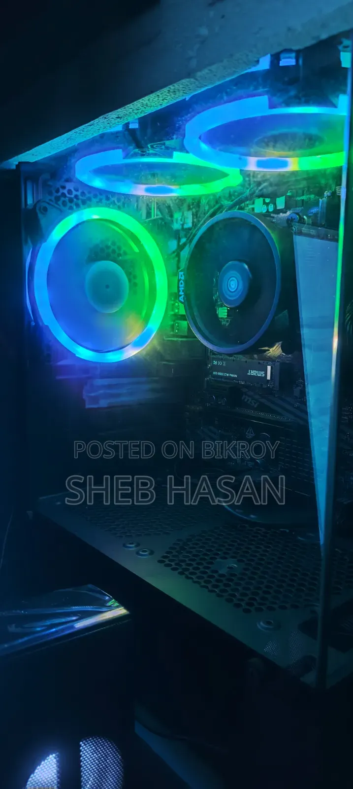 Desktop Computer MSI Model 8GB AMD Ryzen 5 SSD 256GB