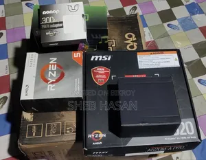Desktop Computer MSI Model 8GB AMD Ryzen 5 SSD 256GB