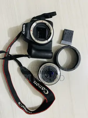 Canon DSLR Camera (Prime Lens Included)