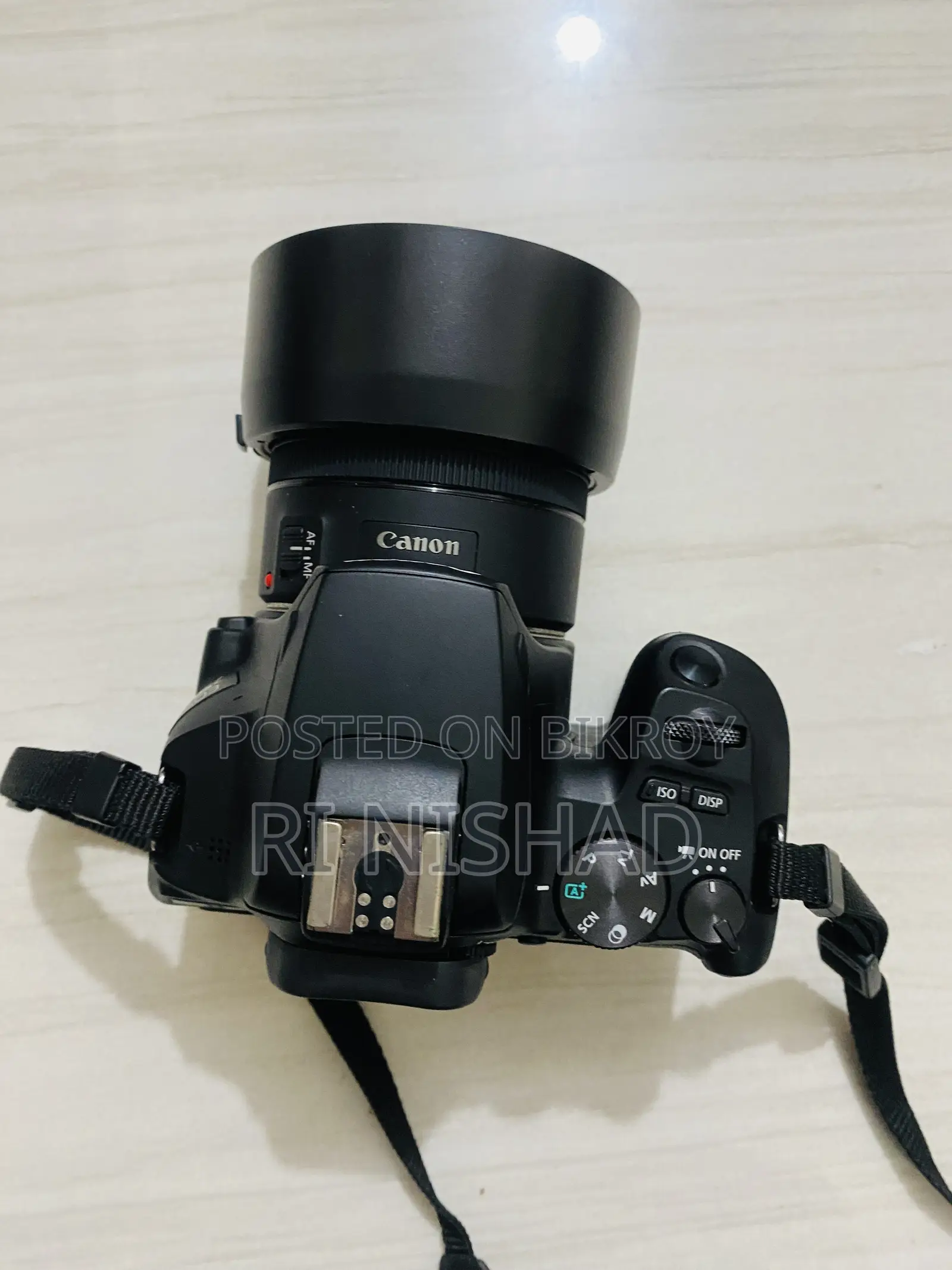 Canon DSLR Camera (Prime Lens Included)