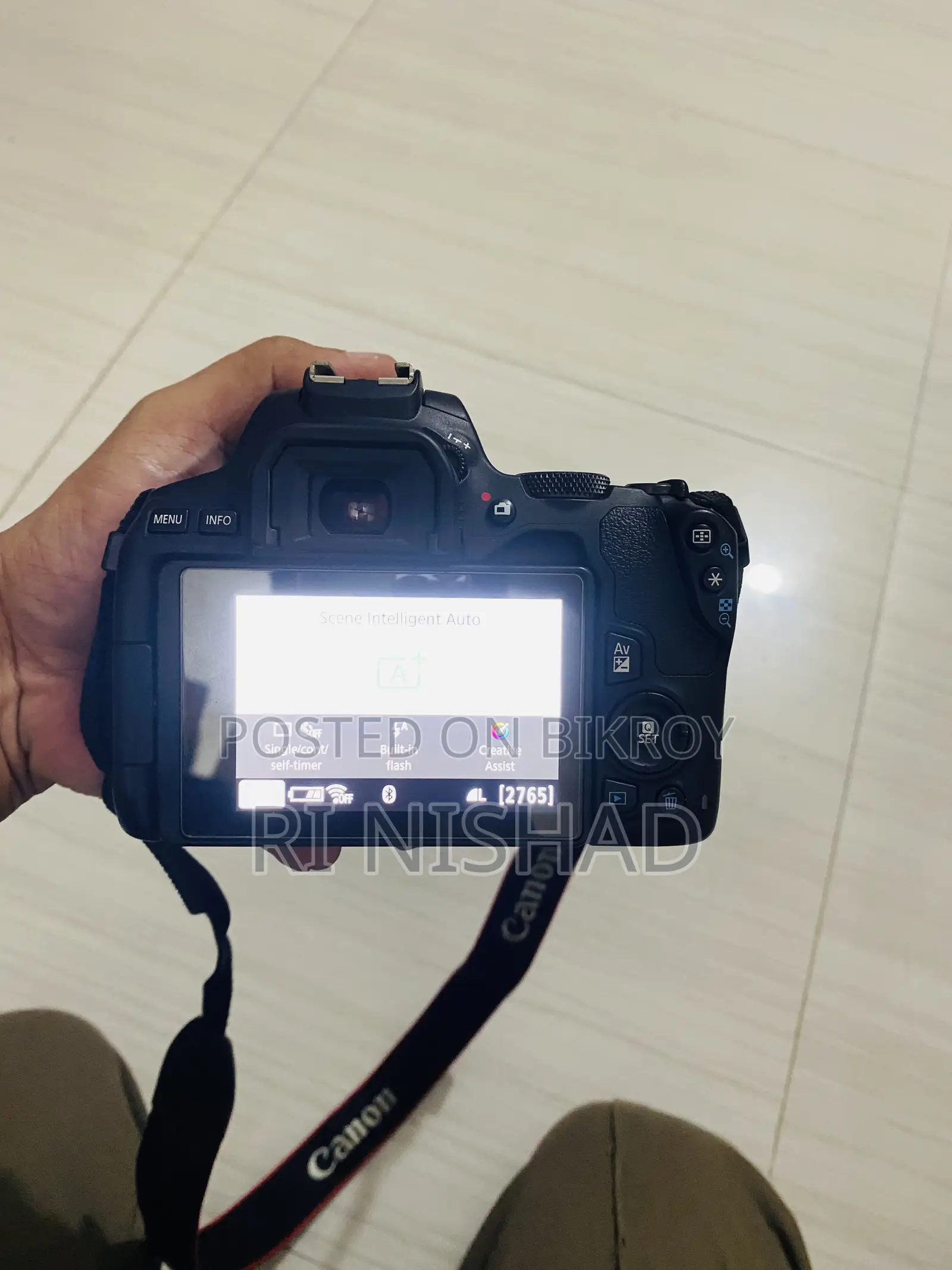 Canon DSLR Camera (Prime Lens Included)