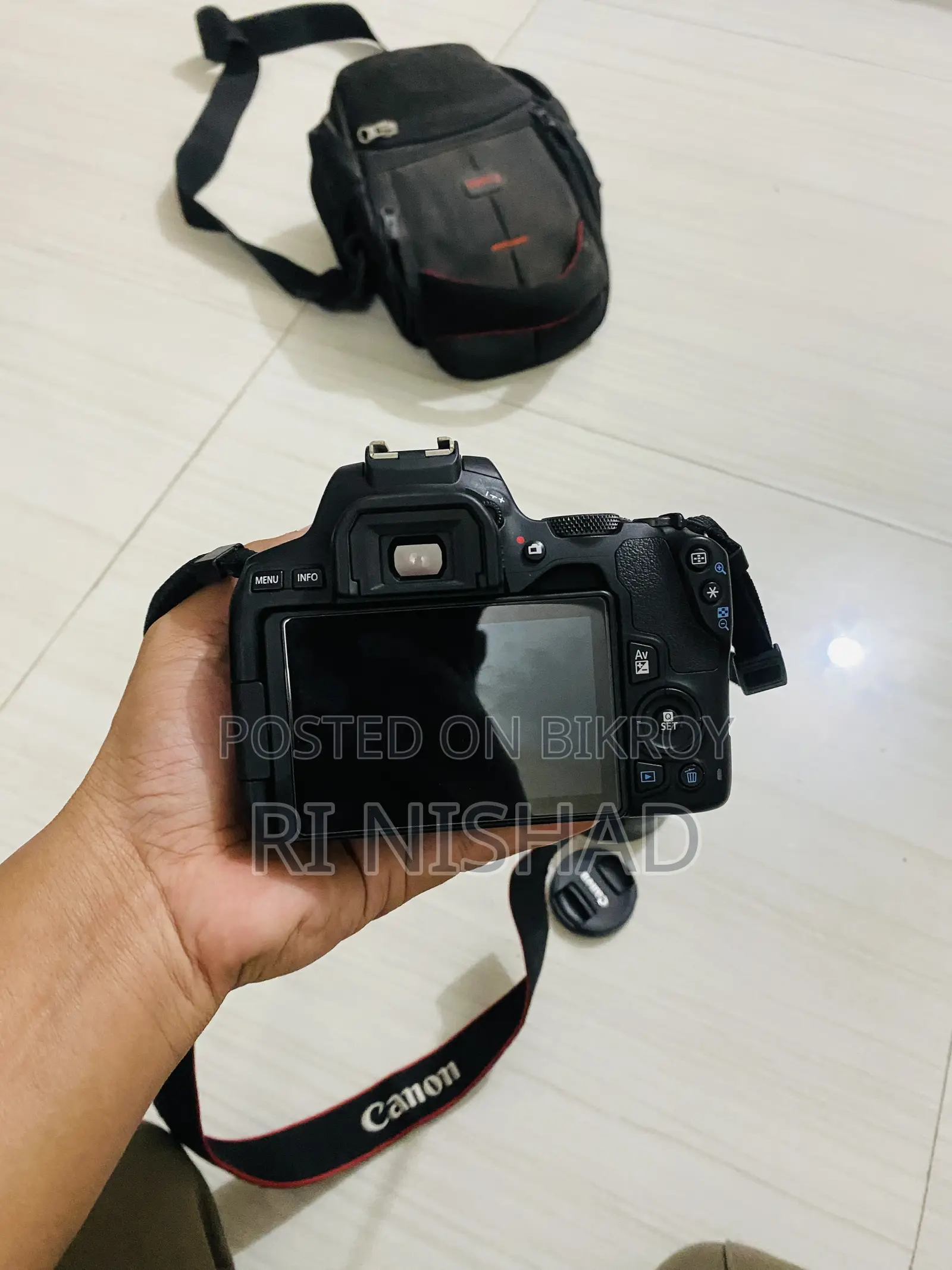 Canon DSLR Camera (Prime Lens Included)