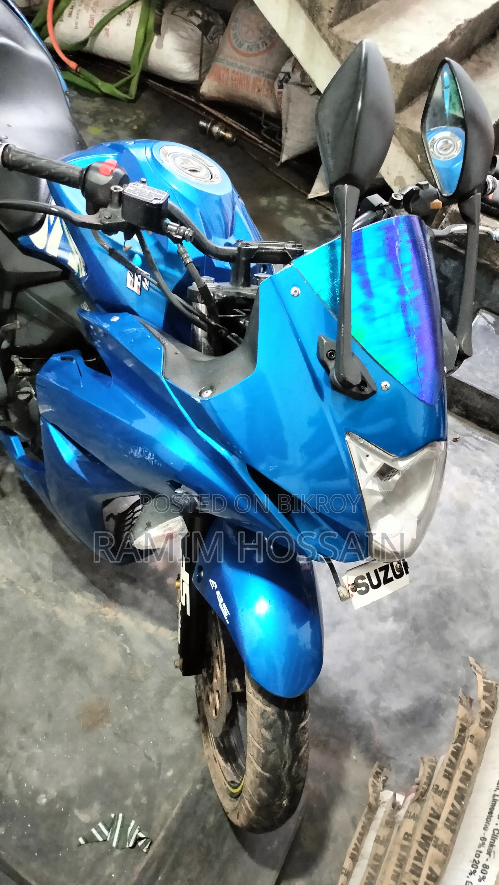 Suzuki Gixxer SF 2019 Blue