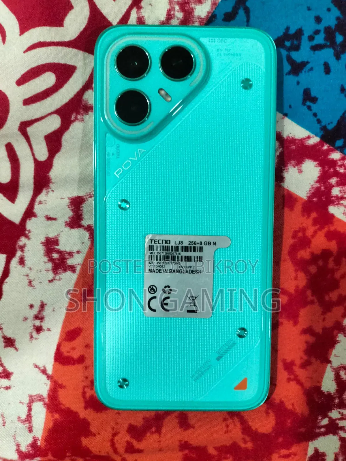 Tecno Pova 7 Pro 5G 256 GB Blue