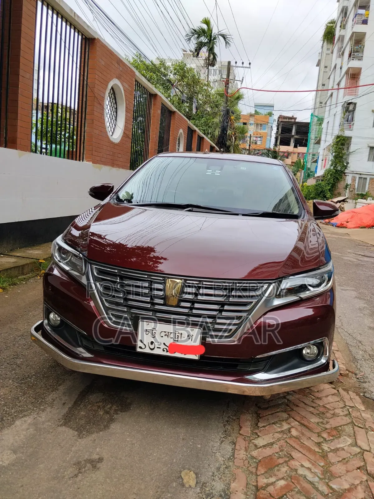 টয়োটা প্রিমিও ১.৫ এফডব্লিউডি ২০১৭ মেরুন