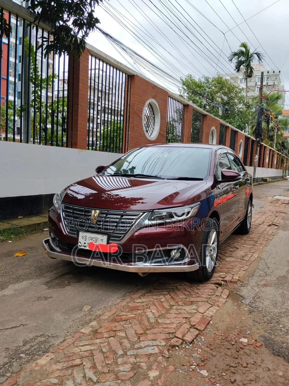 টয়োটা প্রিমিও ১.৫ এফডব্লিউডি ২০১৭ মেরুন